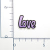 ふち文字・Love(Purple)